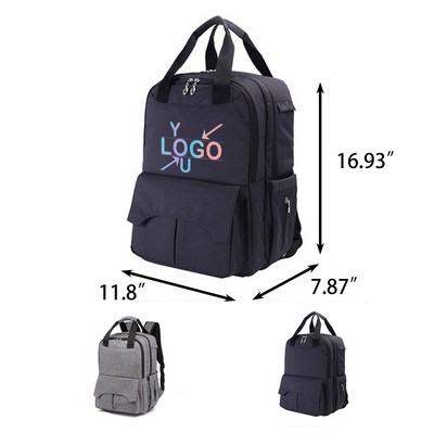 College Laptop Backpack with Airflow Straps
